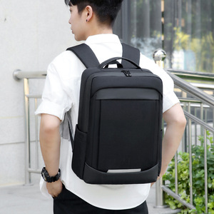 High School <b>College</b> Student Dual-Use Satchel <b>Bag</b> Multifunctional Main Computer <b>Bag</b> Reflective Charging Zipper Waterproof - Product Image 1
