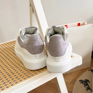 Zapatos Deportivos de Diseño Clásico y Lujoso, Casuales, Blancos, con Cordones, Impermeables, Antideslizantes, Transpirables, a la Moda - Product Image 4