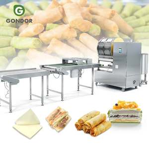 Máquina automática china de sobremesa para hacer lumpia, rollitos primavera y tortitas - Product Image 1