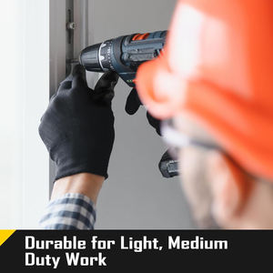 GLOVEMAN Guantes de trabajo de seguridad con pantalla táctil Guantes de punto sin costuras recubiertos de PU Agarre suave Palma para hombres Mujeres Trabajo de servicio general - Product Image 2