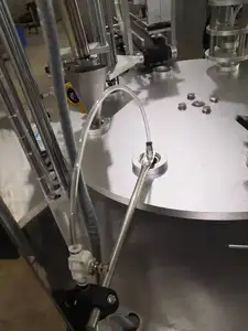 Nespresso K Cup Füll maschine Voll automatische Verpackung Rotations-Stickstoff versiegelung maschine