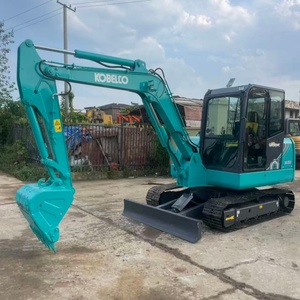 Kobdlco sk60 जापानी मध्यम हाइड्रोलिक डिगर मशीनरी ने स्टॉक में 6 टन बैकहोए खुदाई में मिनी खुदाई का उपयोग किया - Product Image 3