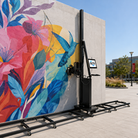 Machine d'impression murale verticale Faith OEM ODM en gros, système de peinture murale automatique pour la décoration des bâtiments et des restaurants