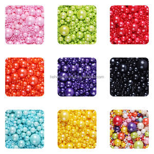 1kg Bolsa Mezcla de colores Perla comestible 4-14mm Tamaño mixto Cuentas de azúcar Pastel Rociadores Perlas al por mayor para pastel - Product Image 6