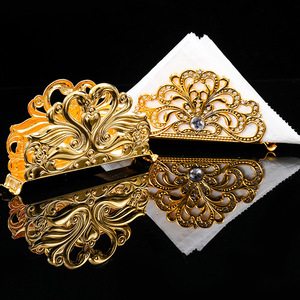European Creative Metal <strong>Craft</strong> Home Restaurant <strong>Table</strong> Napkin Holder Restaurant <strong>Storage</strong> 3D Napkin Clip Wholesale - Product Image 1