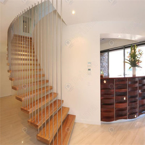 Prima Câble Garde-corps Caché En Acier Support Étape et Escalier Conception Minimaliste Personnalisé Mur Monté En Acier Structure Escalier - Product Image 6