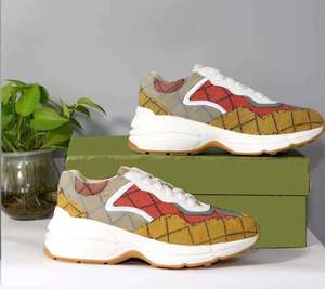 Высококачественные ретро-кроссовки для повседневной носки, многофункциональные зимние прогулочные туфли на толстой подошве, увеличивающие рост, водонепроницаемые, дышащие, с сетчатыми вставками - Product Image 5