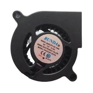 Im lặng người hâm mộ nhựa 50x50x20mm 24V 12V 5V Mini ly tâm làm mát DC Blower 50mm 5020 nhỏ Blower sử dụng cho LCD - Product Image 2