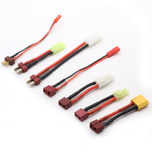 สายอะแดปเตอร์สำหรับเครื่องบินจำลองแบบสั่งทำขายส่ง XT90 XT60 XT30 T Plug EC5 AS150 XT150 JST กวางตุ้ง จีน - Product Image 3