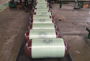 ถังเก็บก๊าซไฮโดรเจนแรงดันสูงแบบหุ้มเหล็ก YA สำหรับรถยนต์ CNG ประเภทที่ 2 ขนาด 300 บาร์ 7 มม. 325/356/406 มม. 40-180 ลิตร - Product Image 4