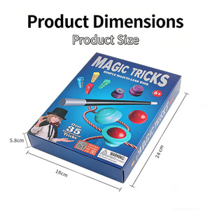 Kit de Magia Deluxe para Jóvenes Magos, Colección Innovadora de Trucos de Magia con la Mano, Entrenador Confiable para Hablar en Público, Caja Única para Fiestas de Cumpleaños - Product Image 4
