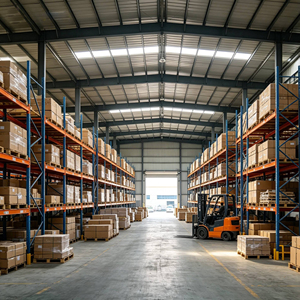 Low Cost High Strength Large Span <b>Prefabricated</b> Light Steel Structure Workshopl Mall Industrial Steel Frame <b>Building</b> - Product Image 6