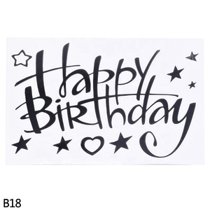 Autocollants ballons d'<span class=keywords><strong>anniversaire</strong></span> pour enfants et adultes, étiquette Scrapbooking, décorations de fête d'<span class=keywords><strong>anniversaire</strong></span>, accessoires, pièces - Product Image 5
