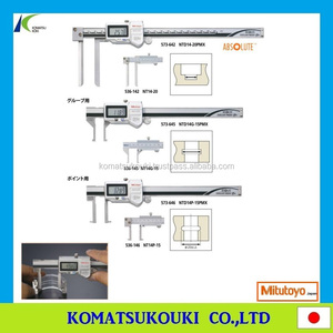 Calibrador de Precisión Japonés Mitutoyo NTD12-P15M 573-621-20 de Acero Inoxidable, 0-150 mm, Precisión de +/-0.04 mm, Mordazas de Punta Estrecha, Tamaño Pequeño - Product Image 6