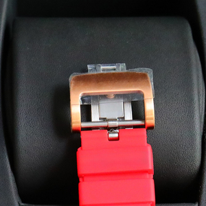 Nuevo Reloj Mecánico 2025 Rm con Caja de Cerámica Blanca en Forma de Barril, Esfera Esqueletizada, Diseño de Armadura Samurai y Tourbillon, Reloj de Pulsera Deportivo de Lujo - Product Image 5