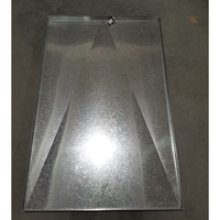 Bac de récupération de condensats pour climatiseur en acier galvanisé, épaisseur 0,6 mm, design moderne, garantie 1 an