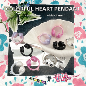 Pendentif Casque Audio Yely Bright Paint en Plastique Électroplaqué, Forme Casque, Couleurs Assorties, avec Trou de Suspension, Accessoire DIY - Product Image 2