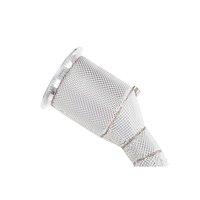 Downpipe catalytique haute performance Pro Race 200 cellules pour Porsche Cayenne E3 9Y0 3.0T Single Turbo Euro 6 – Amélioration de l'échappement