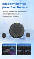 Aurora Sound Mini Portable Wireless Collar-clip Loudspeaker Mikrofon Home Theater Volume Tinggi Kualitas Suara HiFi untuk Grosir