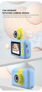 GRATISES MUNABEL NEXT K25 niedliche Cartoon Kamera Kinder Selfie Kamera Kinder Spielzeug 1080p Kinder Digital-Mini-Kinderkamera - Product Image 4