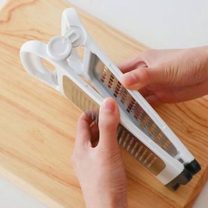 Splitable Foldable <b>Kitchen</b> <b>Gadget</b> Wholesale Cheese Grater and Garlic Ginger Butter Slicer for Vegetables - Product Image 4