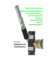 Mechanicus Suren One LED Reparatie aluminiumlegering mes met vibratiesensor ademhalingslicht voor telefoon PCB moederbord reparatiegereedschap