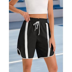 Custom <b>Womens</b> <b>Cargo</b> <b>Shorts</b> <b>Knee</b> <b>Length</b> Drawstring Elastic Waist Casual Workout Running Athletic Yoga <b>Shorts</b> - Product Image 3
