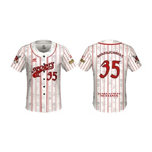 Dry made Baseball Cool shirt custom blank Baseball jersey - Product Image 3