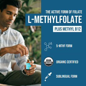 OEM/ODM L-Metilfolato 5MTHF PLUS METIL <span class=keywords><strong>B12</strong></span> <span class=keywords><strong>1MG</strong></span> |   FORMULA ACTIVA CON DOSIS AJUSTABLES - Product Image 4