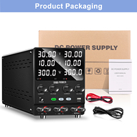 Alimentation DC à découpage double canal réglable pour réparation de téléphones portables, charge et test d'usure, 30/60/120V 3A 5A 10A, source d'alimentation de laboratoire