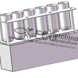 पर्यावरण के लिए इनक्यूबेटर हैचरी जार तिलापिया अंडा हैचरी के साथ रास यूवी पंप जैव टैंक