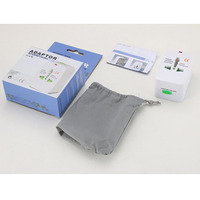 Adaptor Global besi berlapis seng 250V, konverter Adaptor Multi Plug, EU/US/UK, semua dalam 1 untuk perjalanan luar negeri, perjalanan bisnis