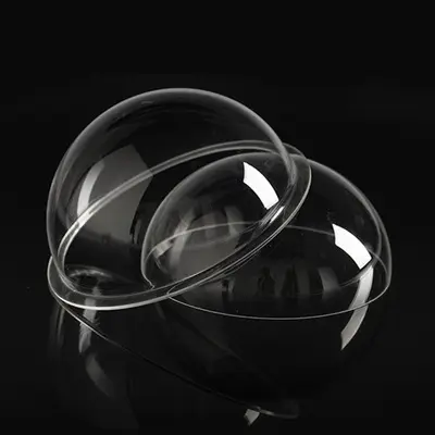 Cupola in acrilico Semi-Sfera Trasparente Cibo Coperchio del Display Hollow Copertura Antipolvere