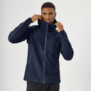 Automne et hiver Plus <span class=keywords><strong>velours</strong></span> Blazers pour hommes femmes extérieur chaud, imperméable et coupe-vent col haut Blazers à capuche - Product Image 5