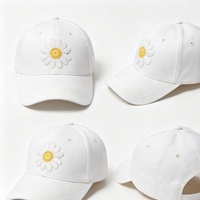 Patch thermocollant en feutre non tissé brodé motif marguerite, avec support adhésif premium, pour vêtements, jeans, chaussures, chapeaux, marque Baobo, OEM Direct
