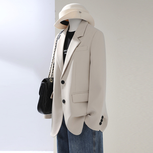 Chaqueta de traje profesional de gran aspecto para mujer, nueva chaqueta de traje informal de un solo pecho en otoño de 2025 - Product Image 3