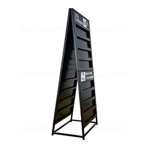 Présentoir mural double face en métal pour vernis à ongles, support de promotion pour vernis de couleur et nail art - Product Image 4