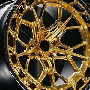 Rines ZFAN de 18-22 Pulgadas, 5x112 5x114.3, Forjados en Fibra de Carbono 6061-T6, Cromados y Pulidos, Diseño Cóncavo, Compatibles con Mercedes GTR Urus C8 <span class=keywords><strong>Mustang</strong></span> - Product Image 3