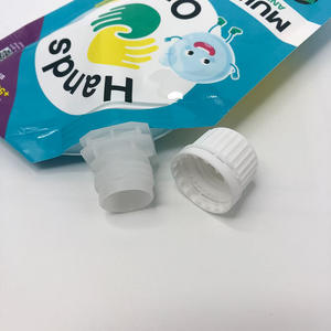 Impresión personalizada 250ml superficie brillante bolsa de pie con boquilla para lavado de manos bolsa de sellado térmico de detergente líquido - Product Image 2