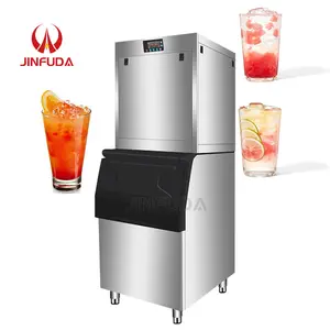 Automatic half moon Ice maker with 1000Kg / 24H Output industrial ice cube making machine multi-purpose crescent ice