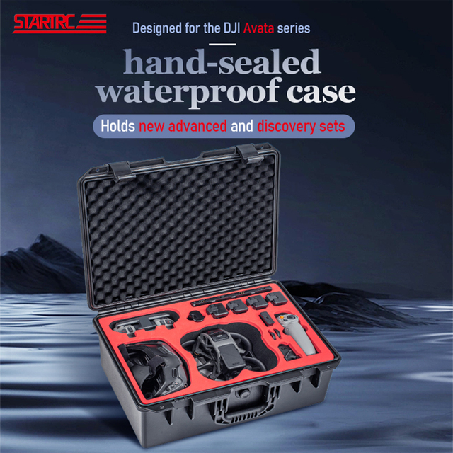 STARTRC Waterproof Large Capacity Drone Storage Case Hard Case for DJI Avata