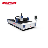 Machine de découpe laser à fibre AP6015 3kW à table unique, prix attractif, pour aluminium et métaux CNC