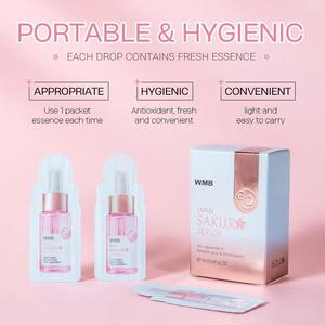 Sakura huyết thanh 1ml trẻ hóa da tự nhiên đa hành động mặt huyết thanh lỏng làm trắng chống lão hóa sửa chữa với loại bỏ đốm đen - Product Image 5