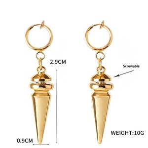 Boucles d'oreilles pendantes à pointes électroplaquées en Kevlar style Princesse Épineuse <span class=keywords><strong>SPY</strong></span> <span class=keywords><strong>FAMILY</strong></span> Yor Blair Unisexe - Product Image 2