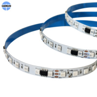 Bande LED RGBIC Ws2811 12V 24V Pixel SPI Lumière Programmable Numérique SMD 5050 3535 Étanche RVB Couleur de Rêve LED Bande Lumineuse