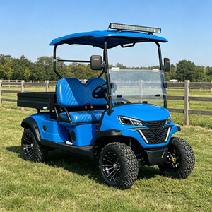 Voiturette <span class=keywords><strong>de</strong></span> golf électrique <span class=keywords><strong>de</strong></span> luxe 6 places, <span class=keywords><strong>toit</strong></span> personnalisable couleur ciel étoilé, bande LED, coffre arrière, <span class=keywords><strong>espace</strong></span> supplémentaire, batterie au lithium - Product Image 4