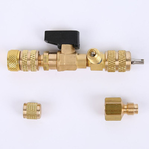 Outil pour le remplacement du noyau de valve en laiton pour la réparation de climatiseurs, accessoire de service pour réfrigérants R22 R410A - Product Image 4