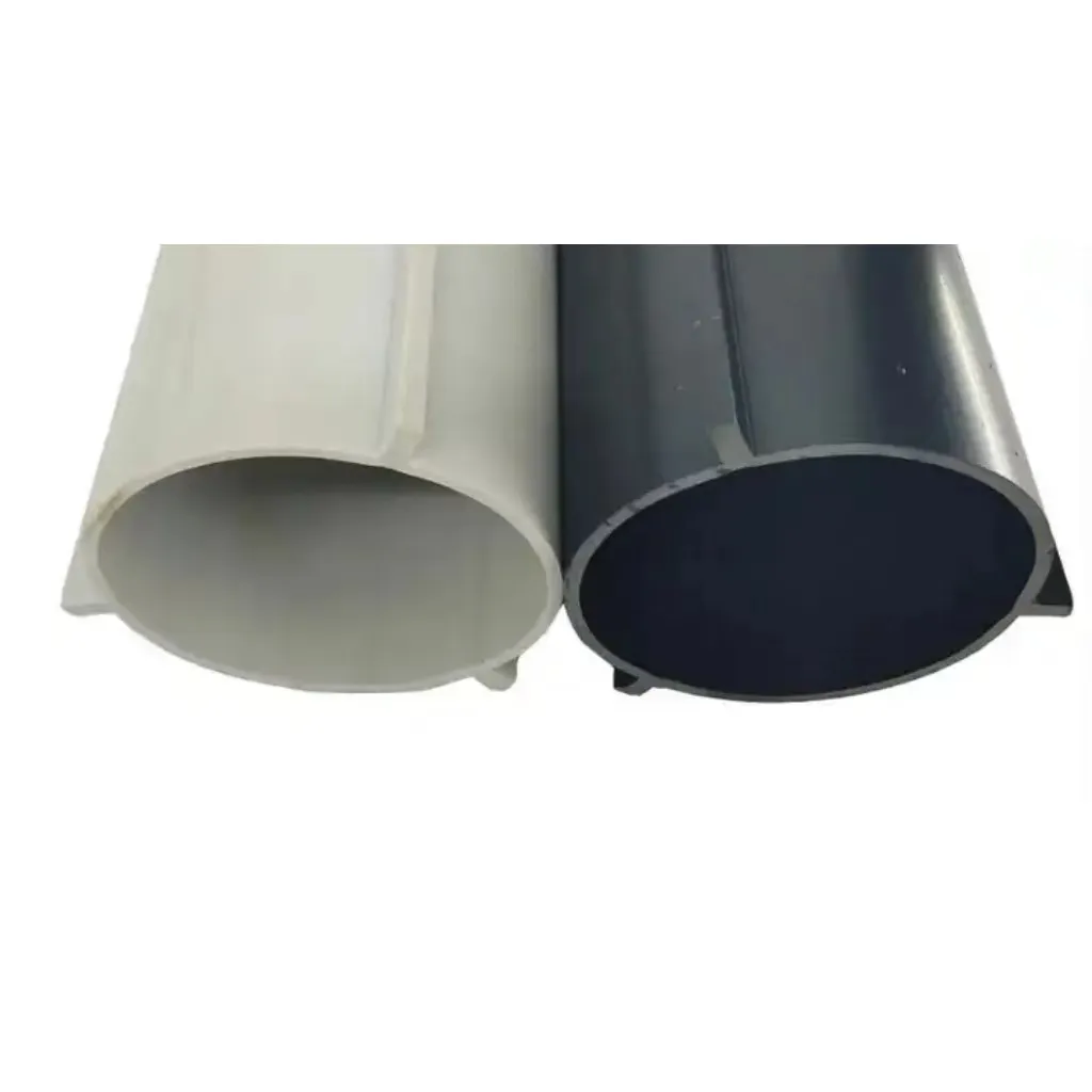Tubo de embalagem de tubo de bateria de PVC personalizado feito na China perfil upvc PLÁSTICO