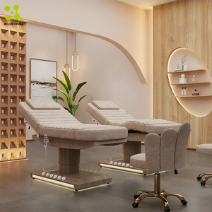 Table de massage électrique professionnelle pour spa, lit de beauté, table de soin du visage et des cils, chaise de <span class=keywords><strong>salon</strong></span> de beauté, lit de tatouage en PU pour <span class=keywords><strong>salon</strong></span> de beauté et extension de cils - Product Image 2