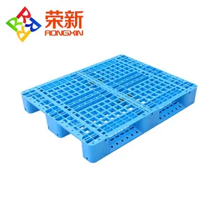 HDPE Thép Gia Cường Bề Mặt Phẳng Euro Nhiệm Vụ Nặng Nề Nhựa Pallet 1200X1000